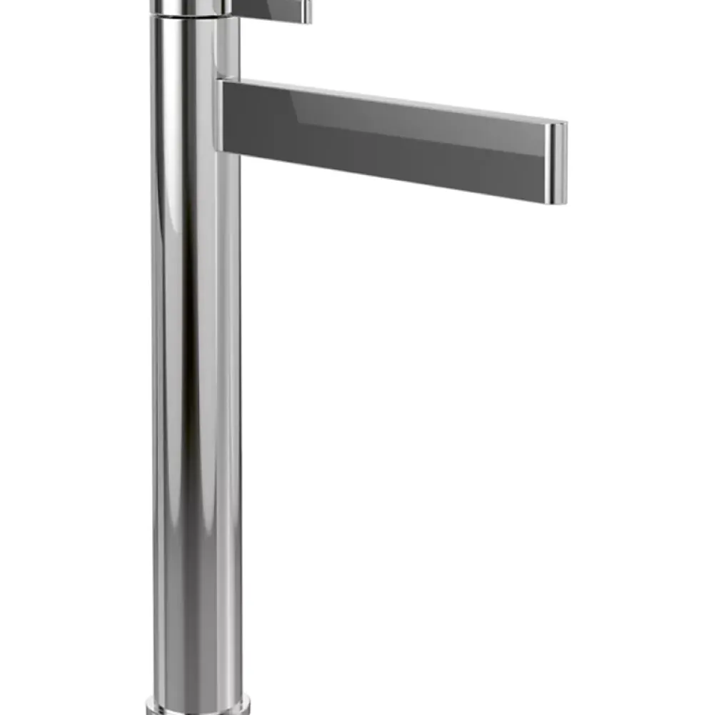 Accessoire De Robinet|Villeroy & Boch Mitigeur lavabo droit surélevé VILLEROY ET BOCH Dawn sans tirette Chrome