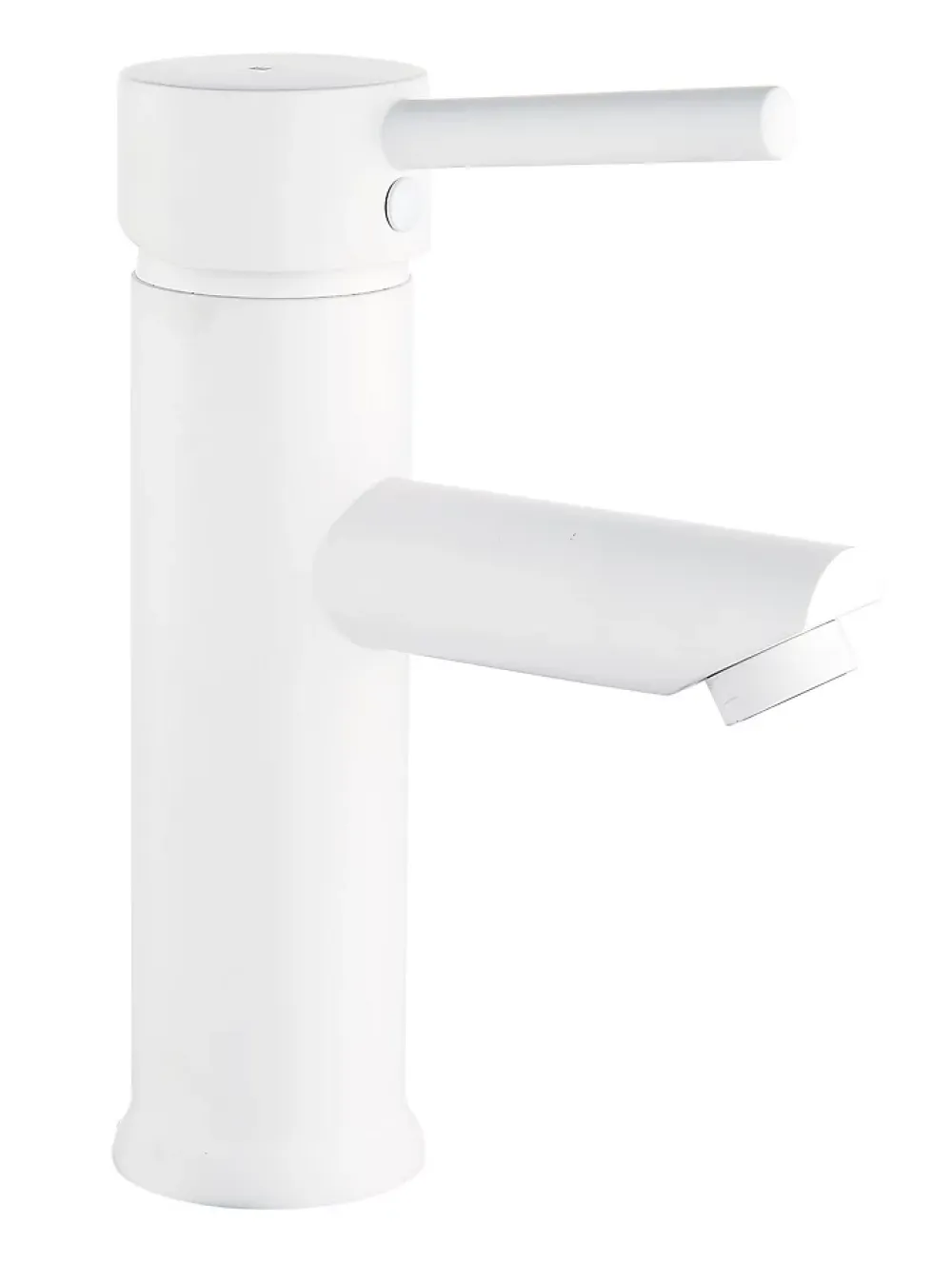 Robinet Lavabo Et Vasque|Essebagno Mitigeur lavabo Deco avec vidage en laiton coloris blanc modèle bas