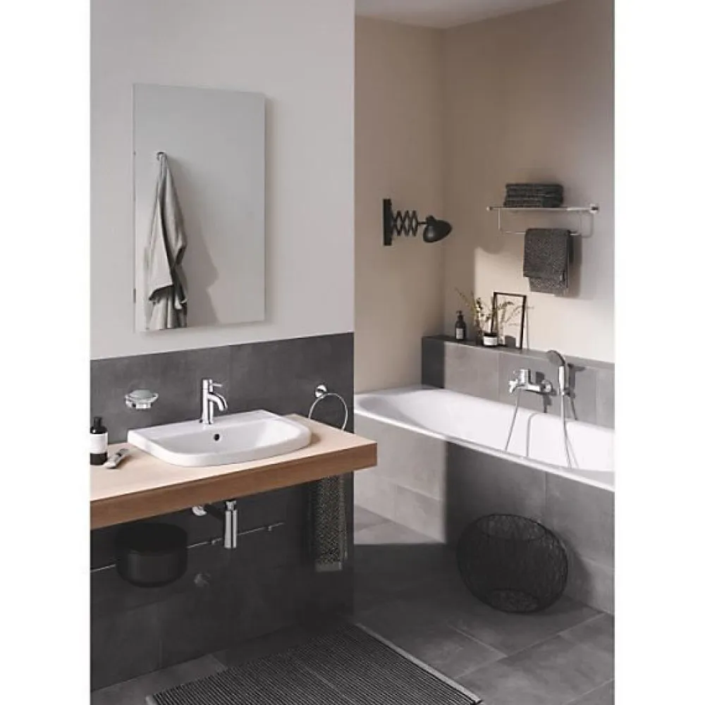 Robinet Lavabo Et Vasque|Grohe Mitigeur lavabo Start Classic - Tirette de vidage - Économie d'eau - Garantie 5 ans
