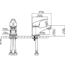 Cuisibane Mitigeur lavabo OLLY - Acier Inoxydable