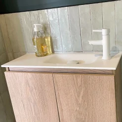 Robinet Lave-Mains|Essebagno Mitigeur lave mains blanc Luisa