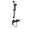 Colonne De Douche Mécanique|Villeroy & Boch Mitigeur mécanique douche VILLEROY ET BOCH Subway 3.0 Chrome + Ensemble de douche VILLEROY ET BOCH Verve Showers 3 jets Noir mat