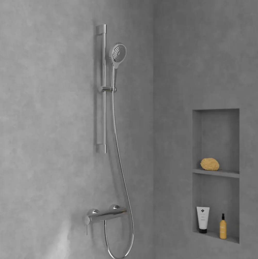 Robinet De Douche|Villeroy & Boch Mitigeur mécanique douche VILLEROY ET BOCH Loop & Friends Chrome
