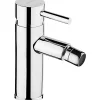 Sanindusa Mitigeur pour bidet à mousseur orientable Alfa New Icone chromé livré avec fixation 2 flexibles