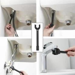Robinet De Bidet|GoodHome Mitigeur pour bidet Cavally