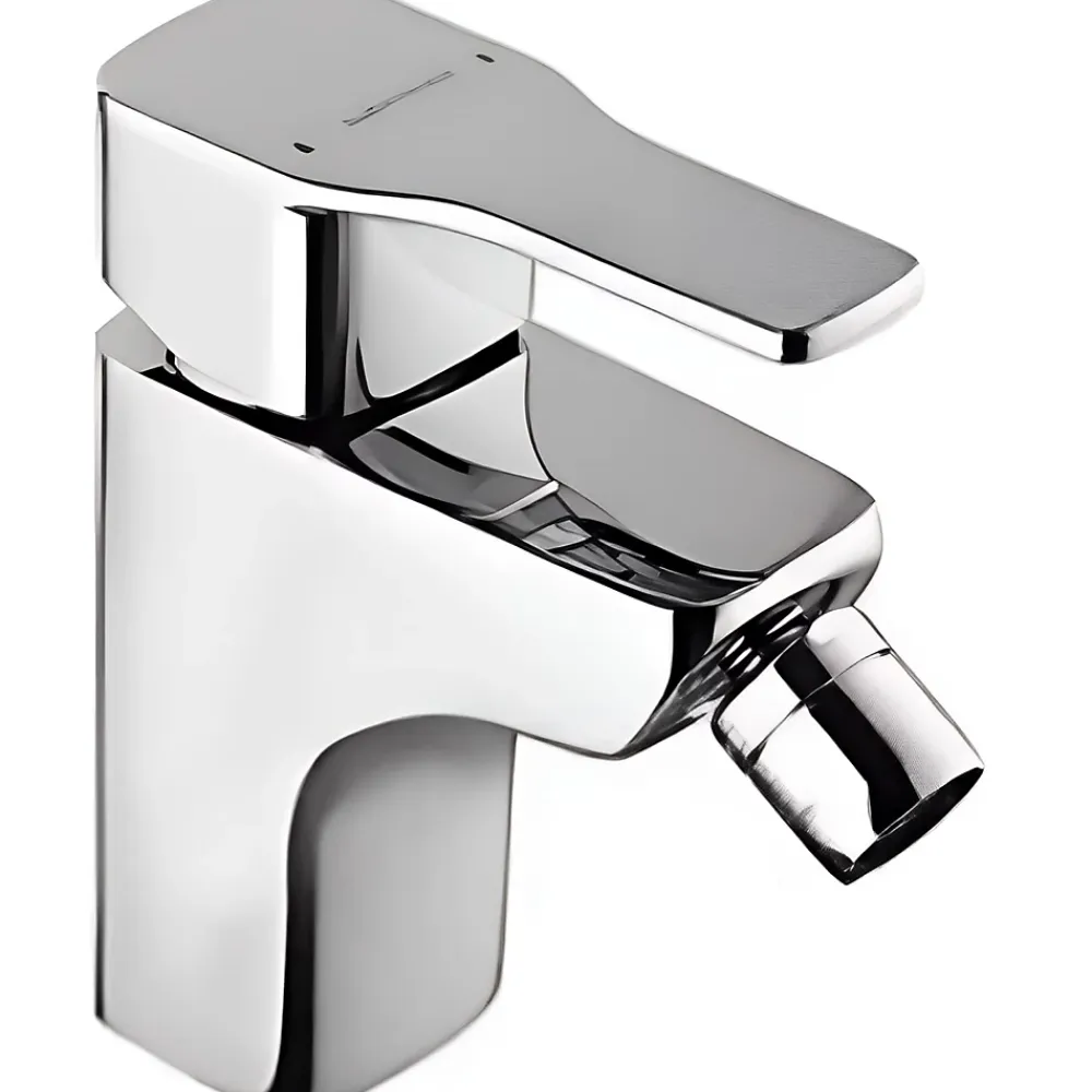 Sanindusa Mitigeur pour bidet mousseur orientable Advance chromé système Écospot