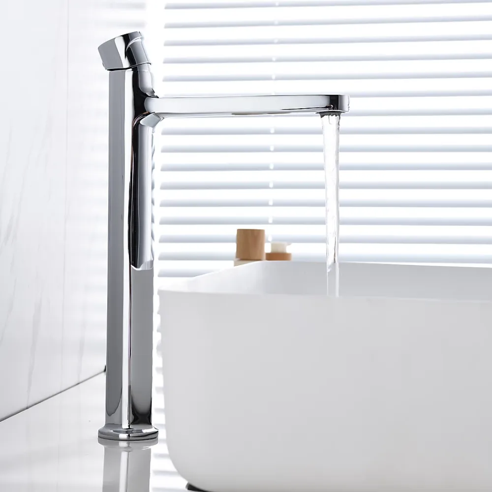 Robinet Lave-Mains|Bernstein Mitigeur surélevé pour lavabo et vasque 8212 - Chrome