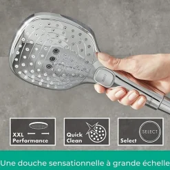 Hansgrohe Mitigeur thermostatique avec ensemble douche Croma Select E
