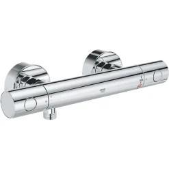 Robinet De Douche|Grohe Mitigeur thermostatique douche Grohtherm 800 chromé avec filtres intégrés