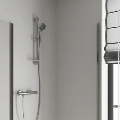 Robinet De Douche|Grohe Mitigeur thermostatique douche Grohtherm 800 chromé avec filtres intégrés