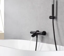 Imex Mitigeur thermostatique de bain et douche MONZA - Or rose brossé