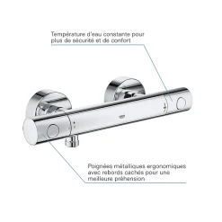 Grohe Mitigeur thermostatique Douche Precision Get