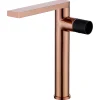 Robinet Lave-Mains|Kroos Mitigeur vasque Or rose - Syrma