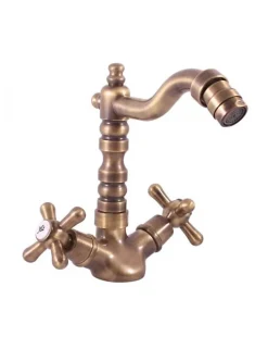 Rav Mélangeur bidet long MOA sans siphon en laiton bronze