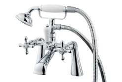 Robinet De Baignoire|GoodHome Mélangeur de baignoire traditionnel Etel