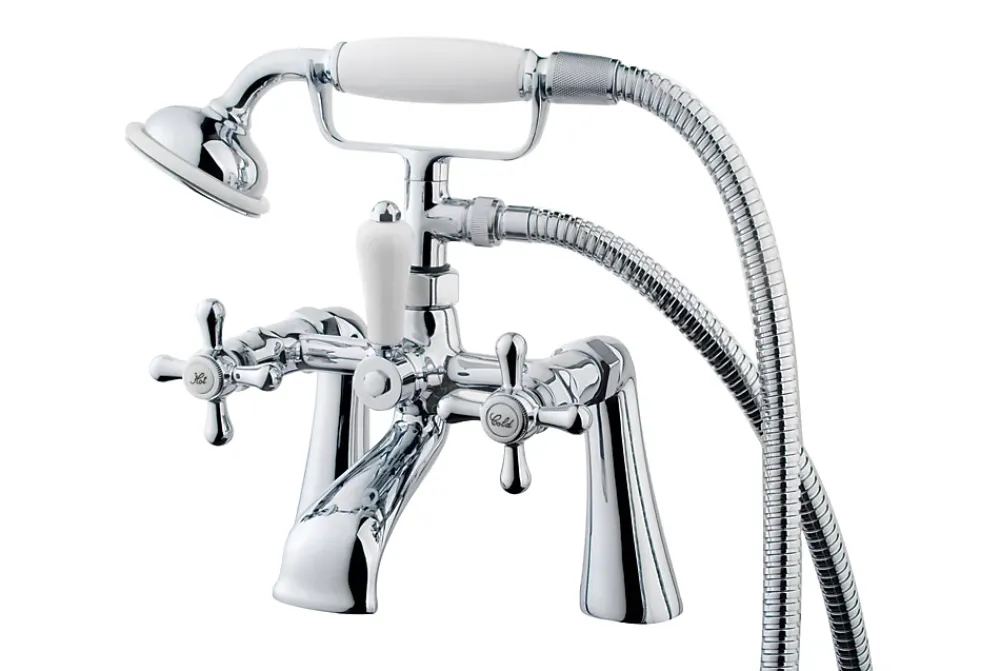 Robinet De Baignoire|GoodHome Mélangeur de baignoire traditionnel Etel