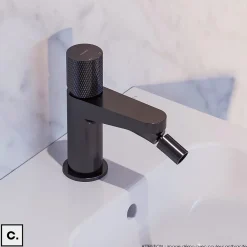Otitec Mélangeur de bidet - CONTOUR - Or Brossé
