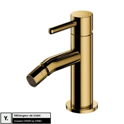 Otitec Mélangeur de bidet - Couleur Or - Y