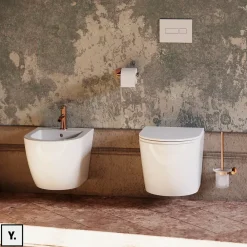 Otitec Mélangeur de bidet - Cuivre - Y