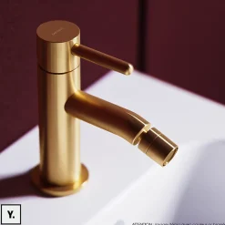 Otitec Mélangeur de bidet - Noir & Or - Y