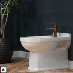 Otitec Mélangeur de bidet avec Bonde OFFERT - ARMANCE - Or