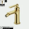 Otitec Mélangeur de bidet avec Bonde OFFERT - ARMANCE - Laiton Brossé