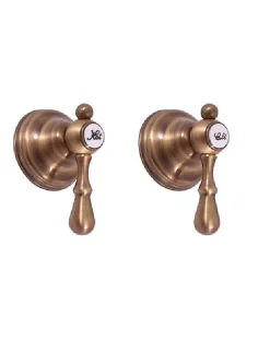 Rav Mélangeur de douche encastrable rétro MOA laiton bronze