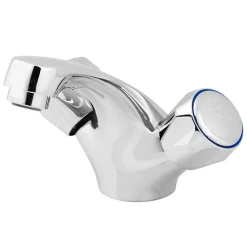 GoodHome Mélangeur de lavabo chromé Calp