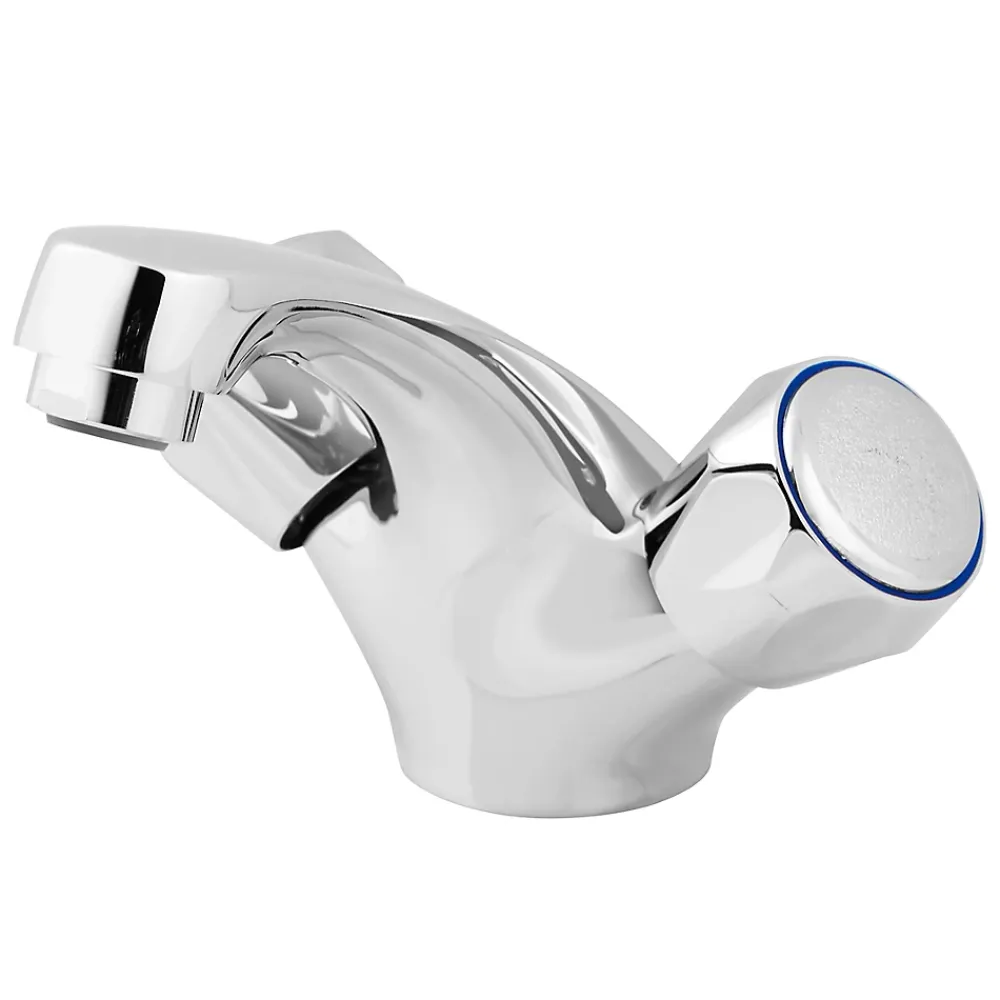 GoodHome Mélangeur de lavabo chromé Calp
