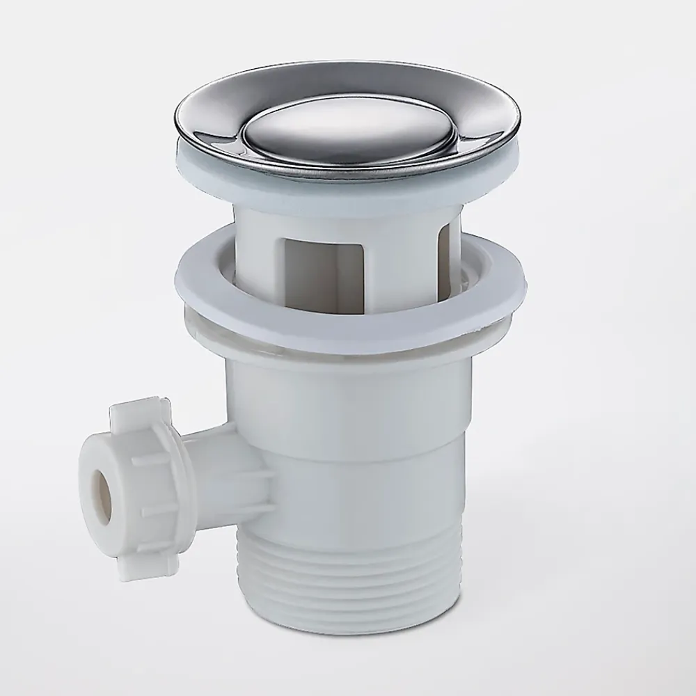 GoodHome Mélangeur de lavabo chromé Calp