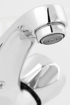 GoodHome Mélangeur de lavabo chromé Calp