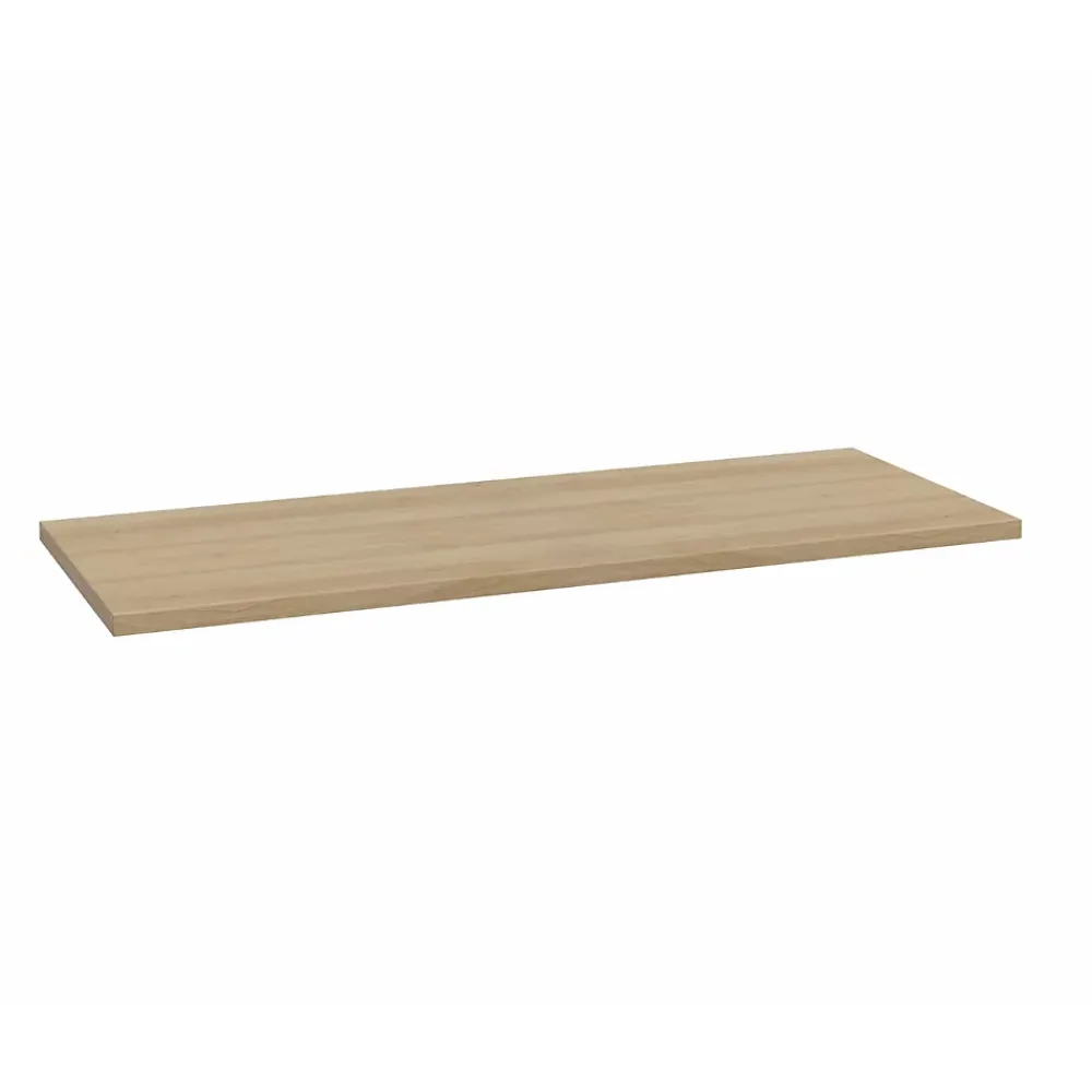 Plan De Travail Salle De Bains|Naturel Plan Stilla 120x2,5x46 cm marron (STILLAF12006)
