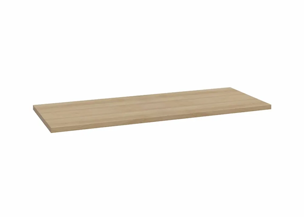 Plan De Travail Salle De Bains|Naturel Plan Stilla 120x2,5x46 cm marron (STILLAF12006)