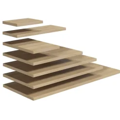 Plan De Travail Salle De Bains|Naturel Plan Stilla 80x2,5x46 cm marron (STILLAF08003)