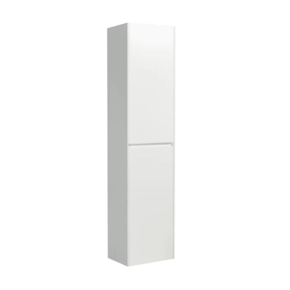 Naturel Verona Armoire haute blanche avec deux portes, 40x30x170cm (VERONAV40BM)