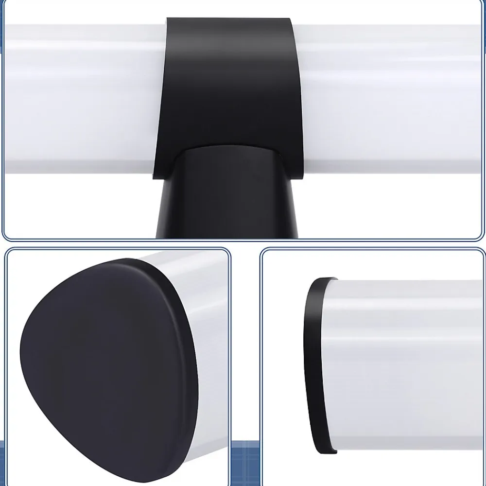 Miroir Grossissant Lumineux|Nettlife applique miroir LED 15W 60cm blanc neutre 4000K noir