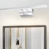 Miroir Grossissant Lumineux|Nettlife Spiegelleuchte Led 8W et Blanc Neutre et 4000K Moderne Chromé 40cm