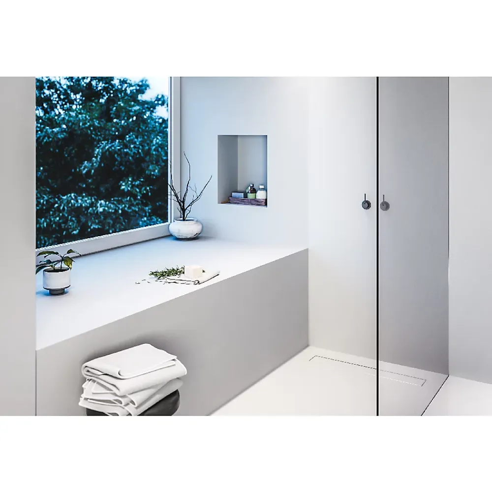 U-tile Niche de douche à carreler - format intérieur 40 x 30 cm - 9 cm de profondeur