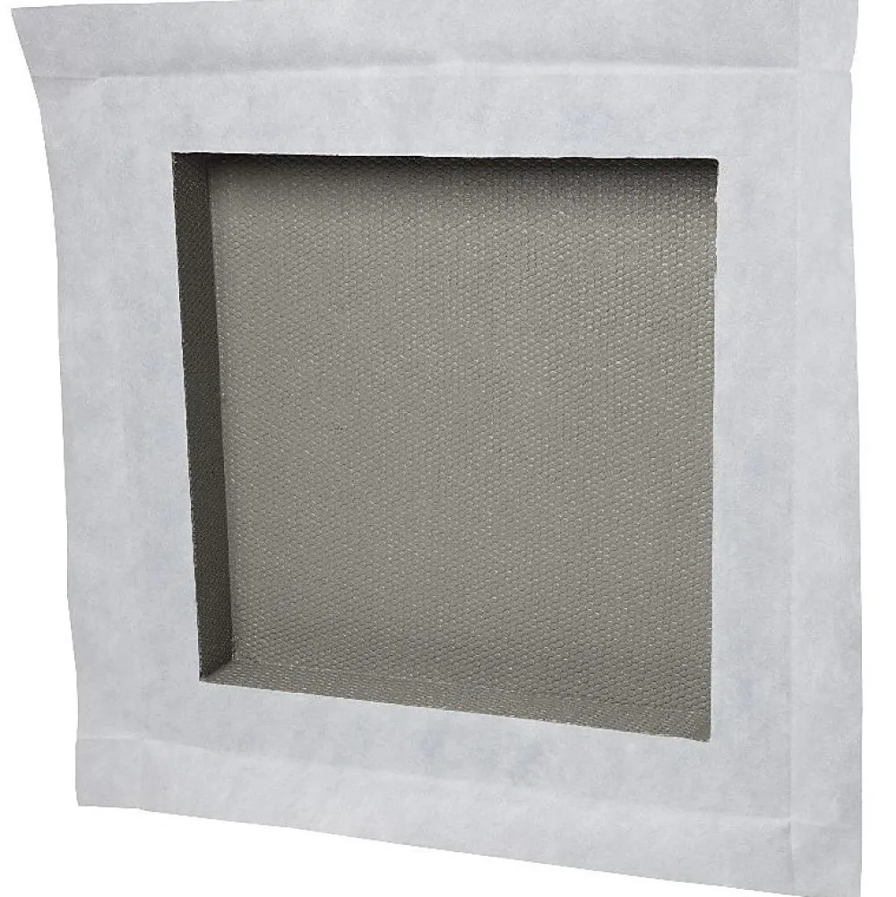 U-tile Niche de douche à carreler - format intérieur 30 x 30 cm - 5,5 cm de profondeur