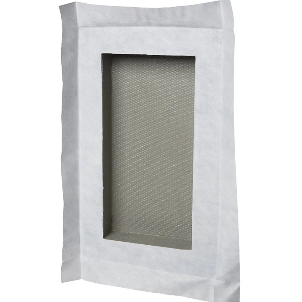 U-tile Niche de douche à carreler - format intérieur 30 x 30 cm - 5,5 cm de profondeur