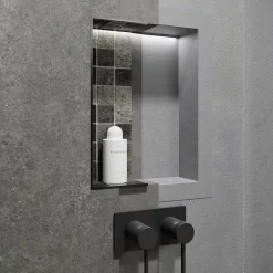 Niche De Salle De Bains|U-tile Niche de douche à carreler - format intérieur 50 x 40 cm - 9 cm de profondeur