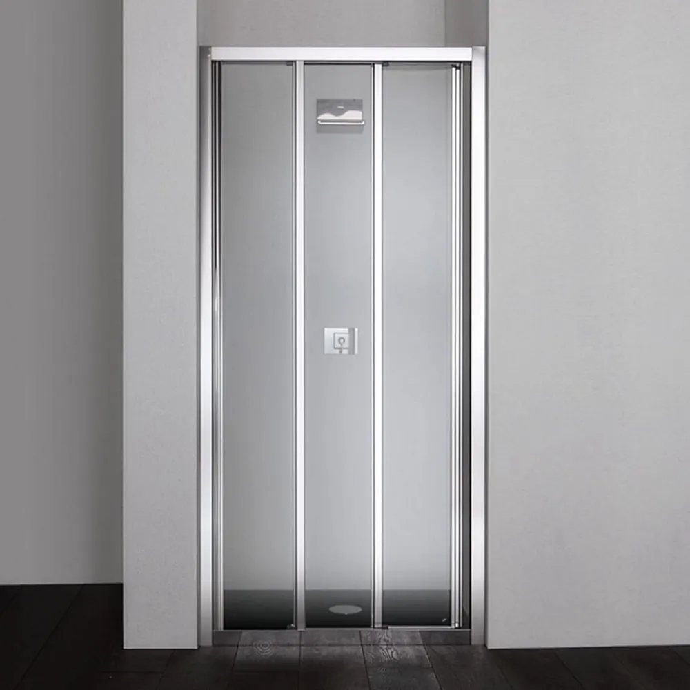 Kiamami Valentina Niche de douche 110 cm porte trois portes coulissantes - star