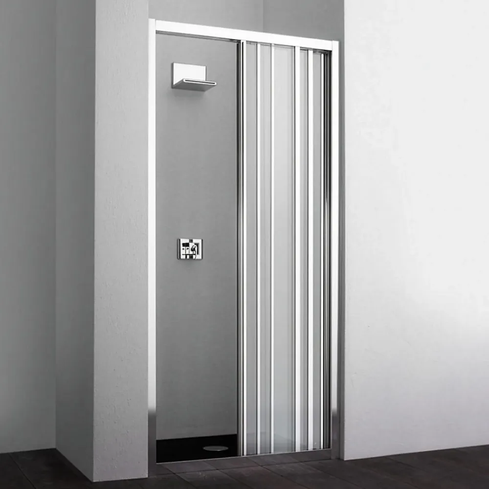 Kiamami Valentina Niche de douche 110 cm porte trois portes coulissantes - star