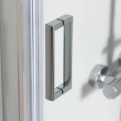Kiamami Valentina Niche de douche avec porte coulissante 100 cm en verre 6 mm - new giada