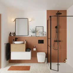 GoodHome Niche l.40 x H.30 x P.45 cm blanc mat Kentia
