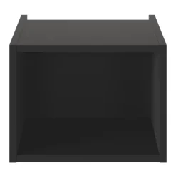Meuble Sous-Vasque|GoodHome Niche l.40 x H.30 x P.45 cm noir mat Kentia