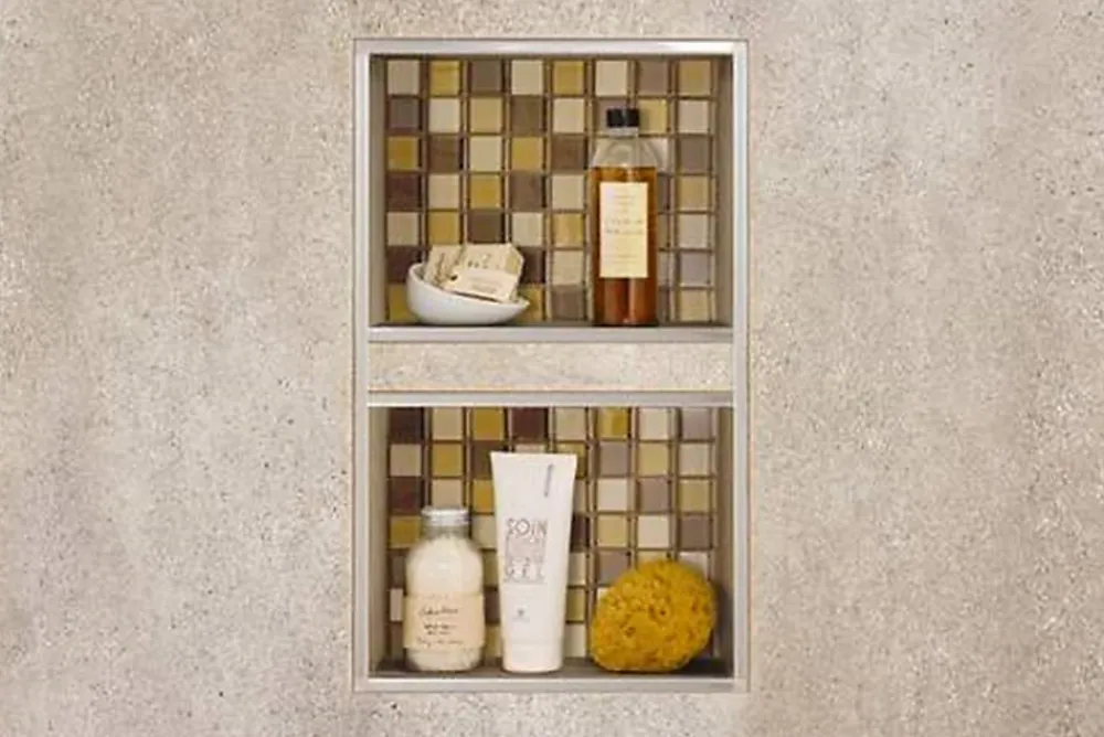 Etagère Salle De Bains|Schluter Niche murale à carreler KERDI-BOARD-N - 305 x 508 x 89 mm - Sans tablette