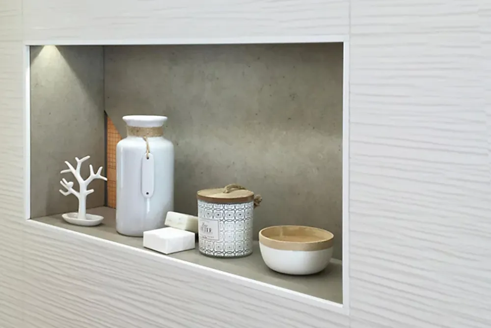 Etagère Salle De Bains|Schluter Niche murale à carreler KERDI-BOARD-N - 305 x 508 x 89 mm - Sans tablette
