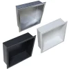 Niche De Salle De Bains|Bernstein Niche murale de douche, étagère encastrable douche acier inox - 30x30x10cm - BS303010 Blanc