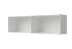Niche De Salle De Bains|Bernstein Niche Murale Douche Blanche Fonte minérale étagère Rangement Douche Salle de Bain encastrable BA2520, H.25xP.20xL.90cm, Blanc mat